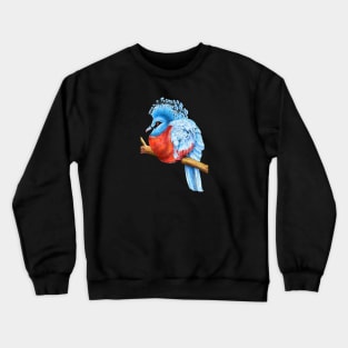 Victoria Crowned Pigeon Crewneck Sweatshirt